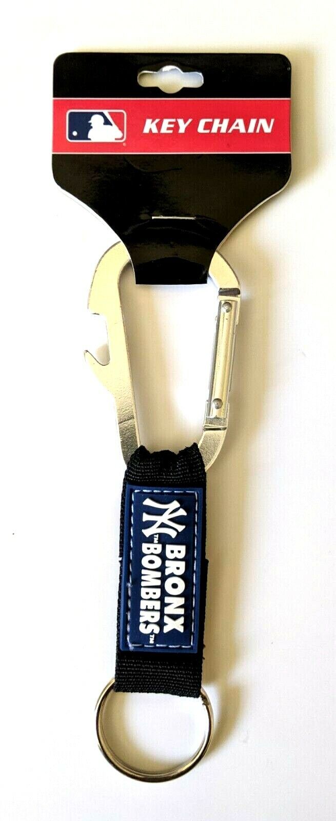 New York Yankees Key Chain Carabiner Bronx Bombers